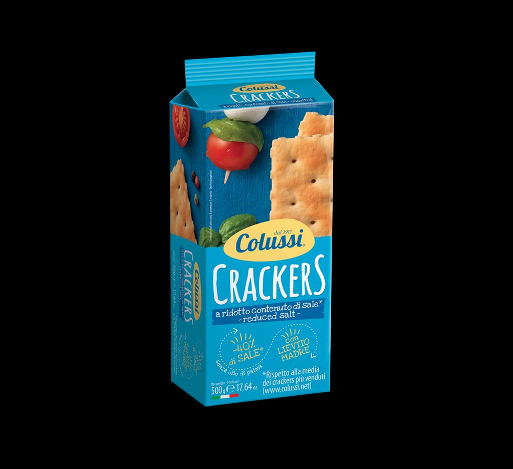 BOLACHA C CRACKER 500 GR S/SAL COLUSSI